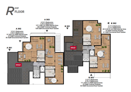 Καινούργιο Πωλείται €372,000 Διαμέρισμα Ρετιρέ, τελευταίο όροφο, Λειβάδια, Λιβάδια Λάρνακα - 2