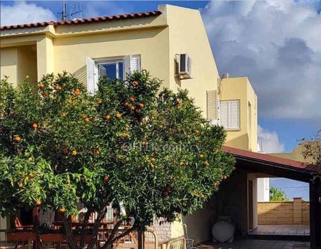 For Sale, Four-Bedroom Semi-Detached House in Strovolos