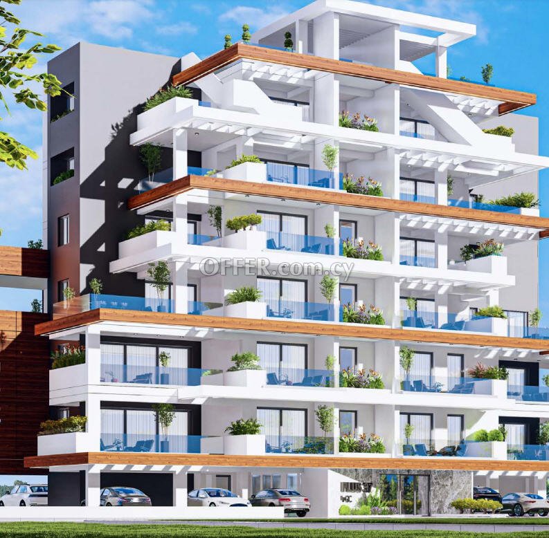 Καινούργιο Πωλείται €455,000 Πολυτελές Διαμέρισμα Λάρνακα (κέντρο) Λάρνακα - 1