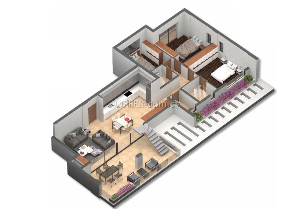 Καινούργιο Πωλείται €820,000 Πολυτελές Διαμέρισμα Ρετιρέ, τελευταίο όροφο, Λάρνακα (κέντρο) Λάρνακα - 5