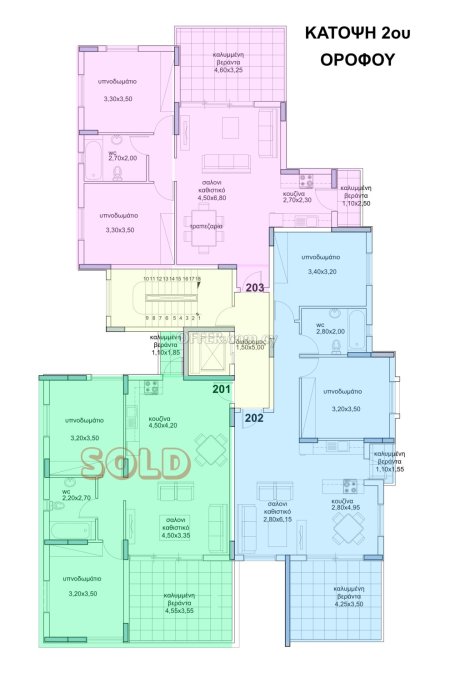 New For Sale €175,000 Apartment 2 bedrooms, Pallouriotissa Nicosia - 4