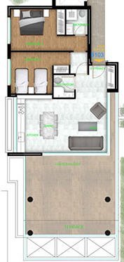 For Sale €455,000 Apartment 2 bedrooms Larnaka (Center), Larnaca Larnaca - 5