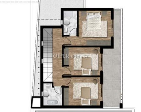 New For Sale €470,000 Maisonette 4 bedrooms, Semi-detached Leivadia, Livadia Larnaca - 3
