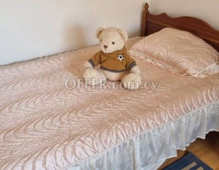 BED, MATTRESS AND BEDSIDE TABLE