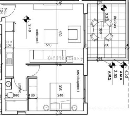 New For Sale €145,000 Apartment 1 bedroom, Tseri Nicosia - 2