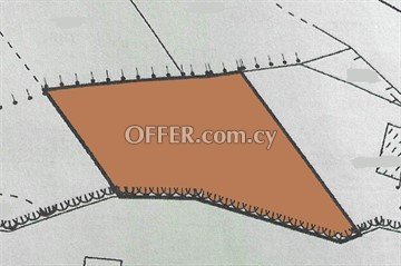 Residential Plot Of 780 Sq.m.  In Geri, Nicosia