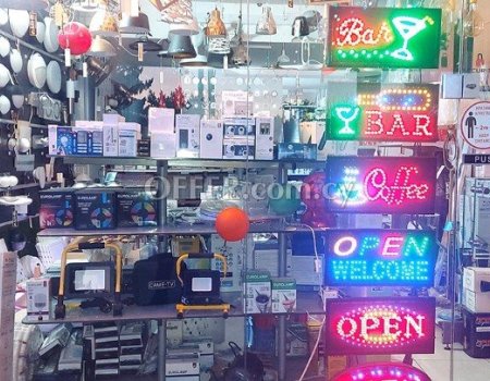 Lighting / electrical and electronics importing business