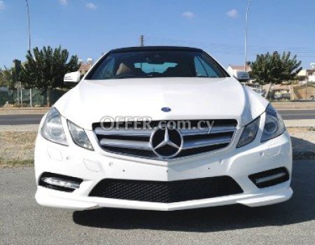2012 Mercedes E220 2.2L Diesel Automatic Convertible/Cabrio