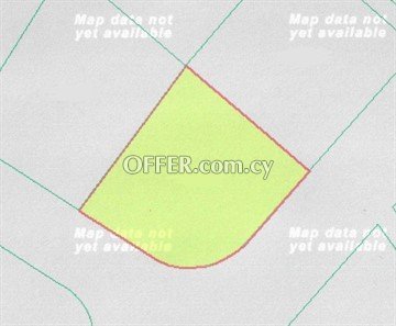 Half Residential Plot Of 271 Sq.m.  In Engomi, Nicosia
