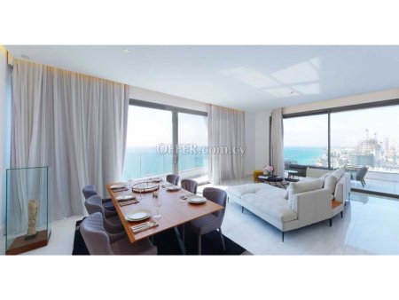 Luxury and modern penthouse on the 16th floor in the heart of Limassol