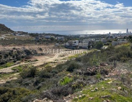 Sea View Plot for sale in Ag.Athanasios - 3