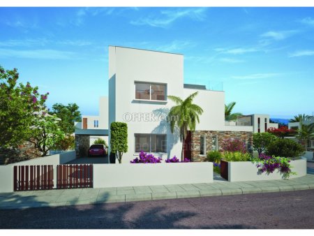 New modern three bedroom semi detached villa for sale in Paphos - 5