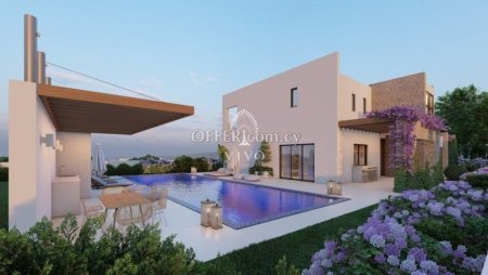 NEW LUXURIOUS VILLA NESTLED ON TOP OF A PICTURESQUE HILL WITH AMAZING SEA AND SUNSET VIEW