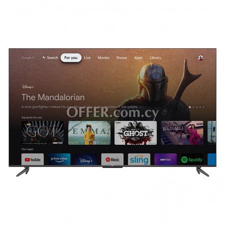 75" P735 QUHD 4K Google ANDROID TV - 4