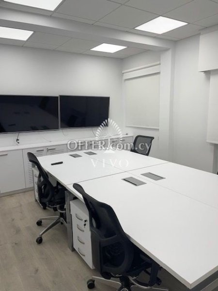 OFFICE BUILDING 851 SQM ,FULLY FURNISHED IN PRIME LOCATION OF NICOSIA - 3
