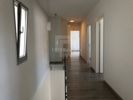 Three bedroom house plus office room for rent in Engomi - 10