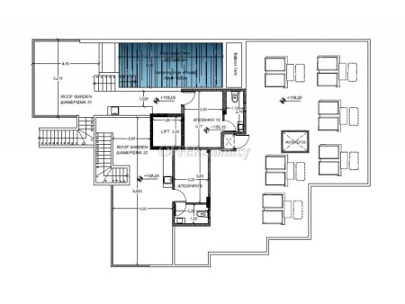 Luxury 3 bedroom penthouse apartment with a swimming pool under construction at Panthea - 3