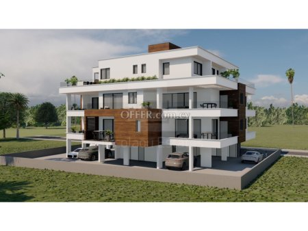 Brand new 3 bedroom penthouse apartment under construction in Germasogia - 3