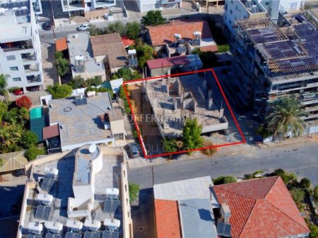 Plot with incomplete building in Strovolos area Nicosia - 1