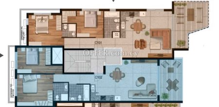 New For Sale €230,000 Apartment 2 bedrooms, Leivadia, Livadia Larnaca - 4
