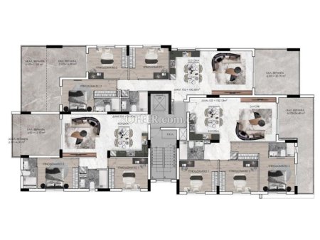 New two bedroom penthouse in Agios Pavlos area Nicosia - 5