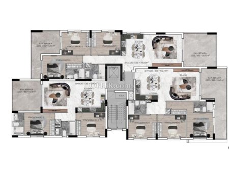 New two bedroom penthouse in Agios Pavlos area Nicosia - 7