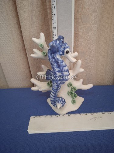 Collectable Chessel pottery ceramic seahorse. - 1