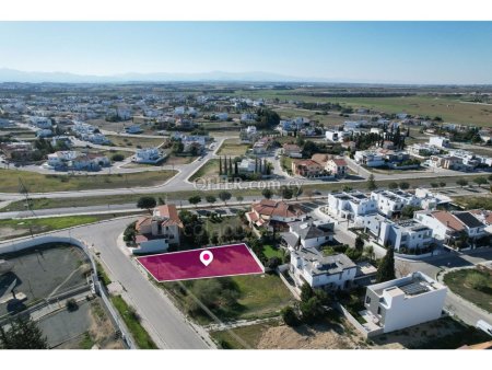 Residential plot in a quiet and attractive area in Archagelos in Lakatameia Municipality Nicosia - 2