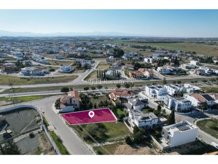 Residential plot in a quiet and attractive area in Archagelos in Lakatameia Municipality Nicosia - 5