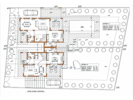 Four bedroom house under construction for sale in Germasogia. - 4