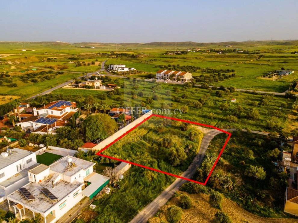 Residential plot in a quiet and attractive location in Geri in Nicosia District. - 2