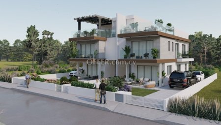 Three bedroom semi-detached villa for sale in Geroskipou - 1