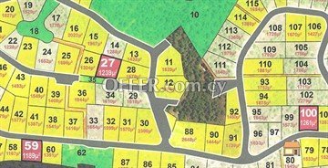 Under Division Plot Of 1239 Sq.m.  Next To Green Area In Kornos, Larna