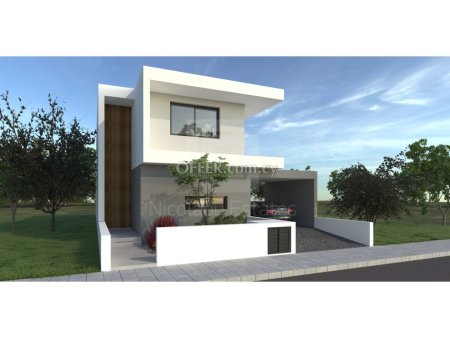 New modern four bedroom house in Archangelos - 1