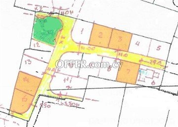 Under Division Plot Of 550 Sq.m.  In Deftera, Nicosia - 1