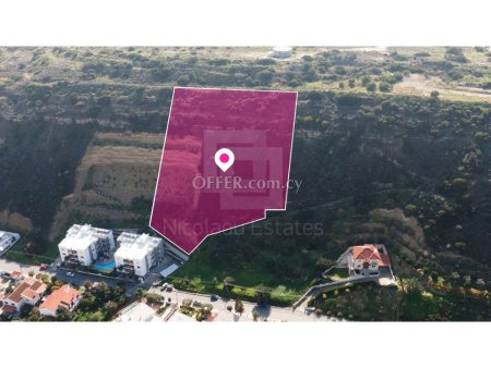 Large residential plot of 5.332 sq.mt. in Germasogeia area Limassol - 2