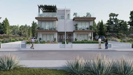 Three bedroom semi-detached villa for sale in Geroskipou - 9