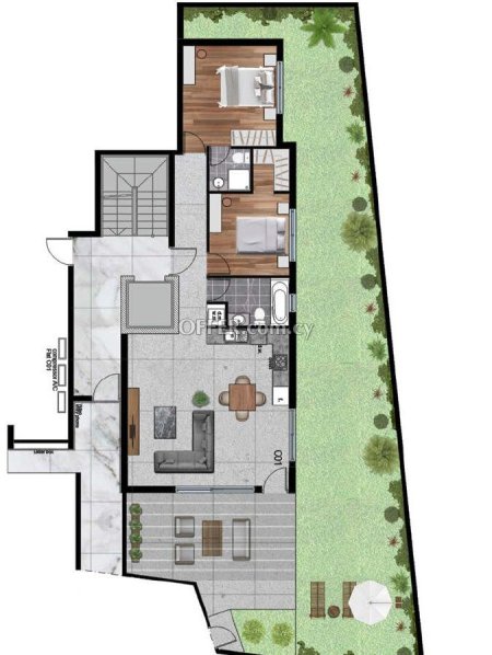 For Sale €300,000 Apartment 2 bedrooms Leivadia, Livadia Larnaca - 2