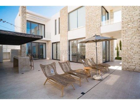 New luxury sea front villa in Coral Bay area of Paphos
