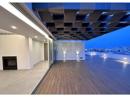 Four bedroom luxurious penthouse for rent in strovolos near Eleonon