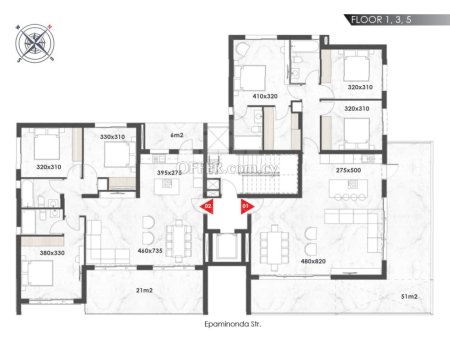 Three bedroom Luxury Penthouse in Agioi Omologites - 7