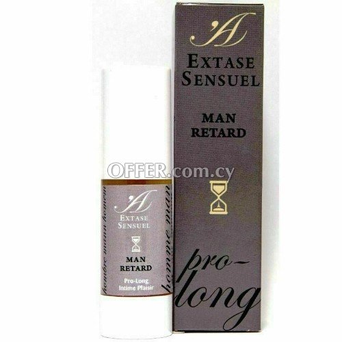 Delay Gel Pro-Long Man Retard Extase Sensuel Long lasting penis cream 30 ml - 1