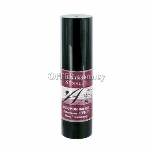 Pheromones Massage Hot Oil Attraction Extase Edible Blackberry 1fl oz/30ml - 1