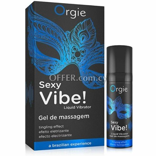 Orgie Sexy! Foreplay Liquid Orgasm Female Men Clitoris Penis Tingling gel 15ml - 1
