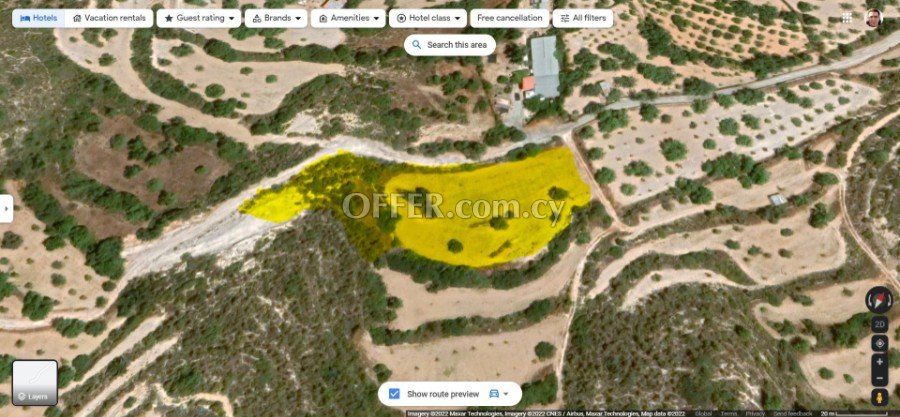 LAND FOR PROPERTY SWAP or FOR SALE at Fasoula Limassol (total area 5.352 sq.m.) - 4