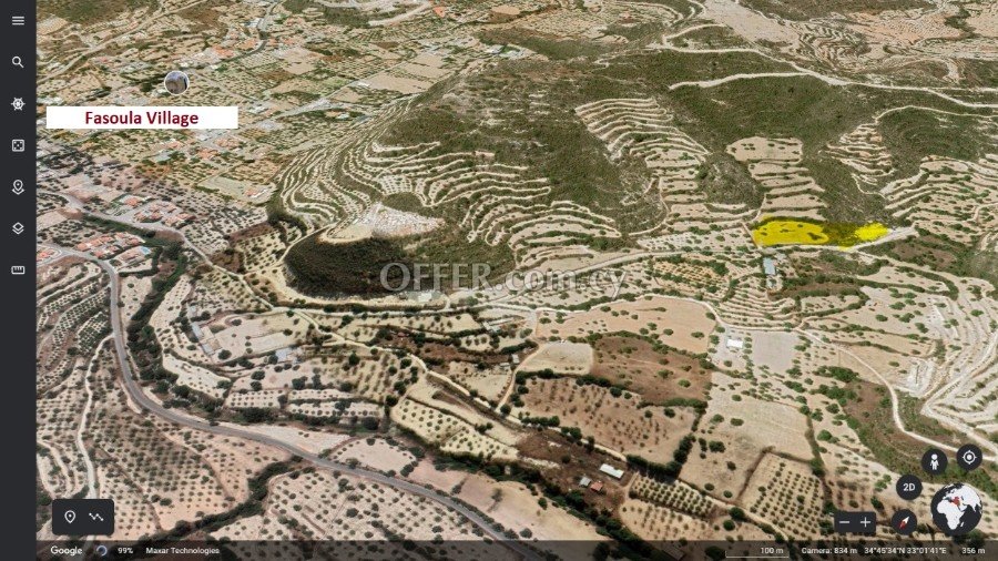 LAND FOR PROPERTY SWAP or FOR SALE at Fasoula Limassol (total area 5.352 sq.m.) - 3
