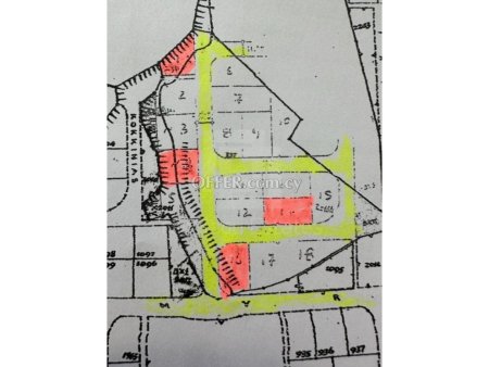 Residential plot in a quiet and attractive area in Nea Ledra Nicosia District.