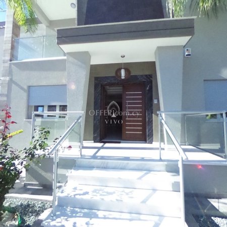 MODERN DESIGN SEVEN BEDROOM VILLA WITH SEA VIEW IN MOUTTAGIAKA AREA