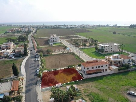 Building Plot for Sale in Pervolia, Larnaca