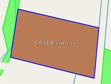 Residential Plot Of 690 Sq.m.  In Pano Deftera, Nicosia - 1